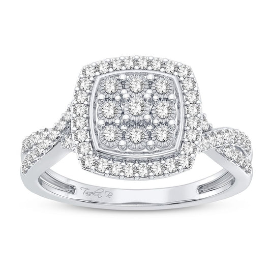 10K 0.10CT DIAMOND RING - Solomon Jewelers