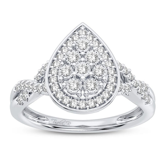 10K 0.20CT DIAMOND RING - Solomon Jewelers