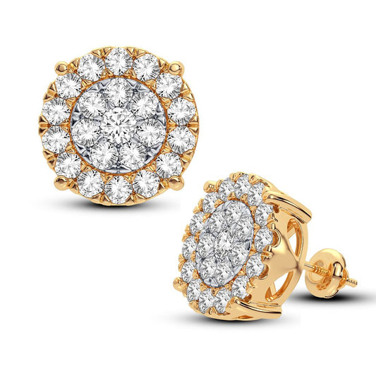 14K 2.00CT DIAMOND EARRING - Solomon Jewelers