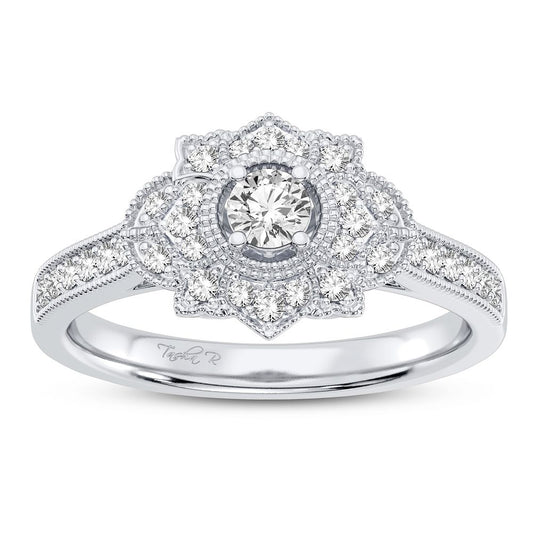 10K 0.33CT DIAMOND RING - Solomon Jewelers