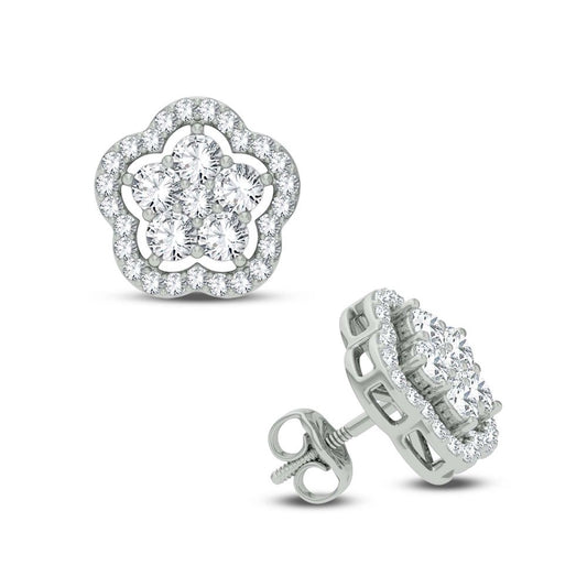 14K 1.50ct Diamond Earring - Solomon Jewelers