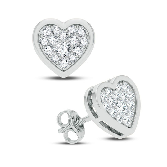 14K 0.50CT DIAMOND EARRING - Solomon Jewelers