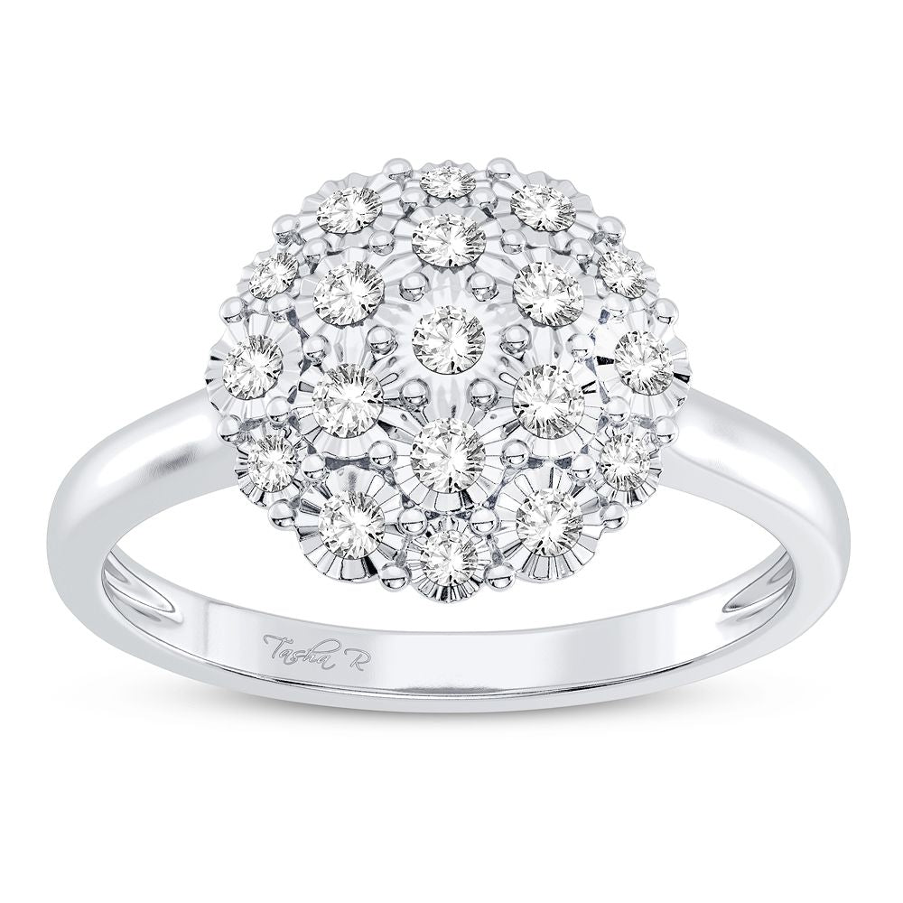 10K 0.19CT DIAMOND RING - Solomon Jewelers