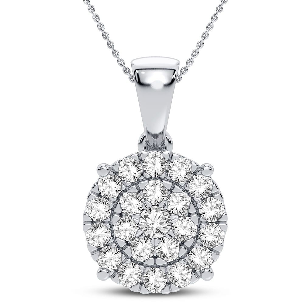14K 2.00CT DIAMOND PENDANT - Solomon Jewelers