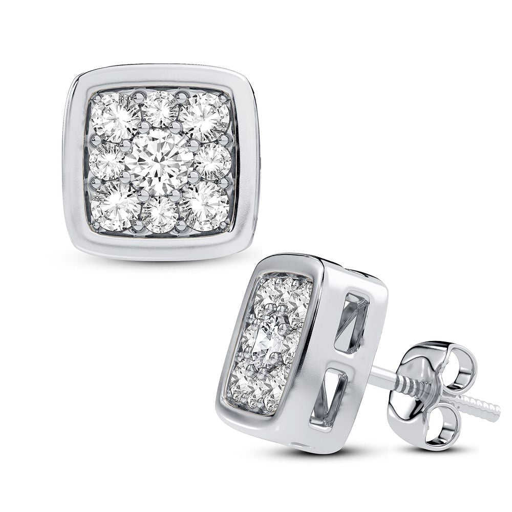 14K 0.33CT DIAMOND EARRING - Solomon Jewelers