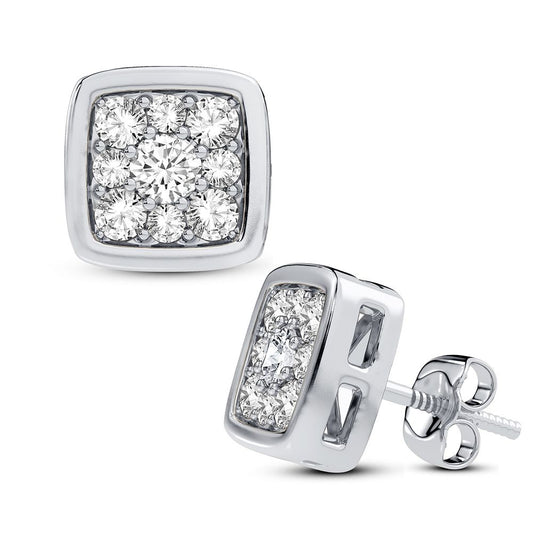 14K 0.33CT DIAMOND EARRING - Solomon Jewelers