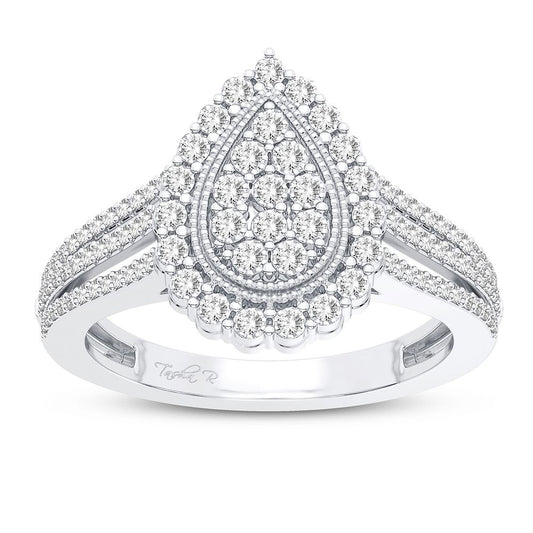 10K 0.20CT DIAMOND RING - Solomon Jewelers