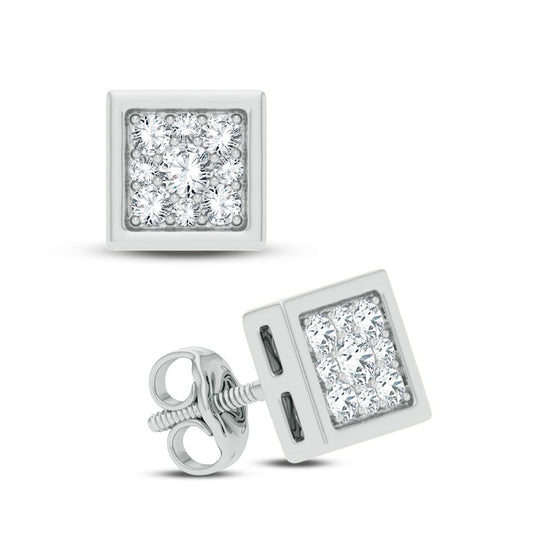 14K 0.25CT DIAMOND EARRING - Solomon Jewelers