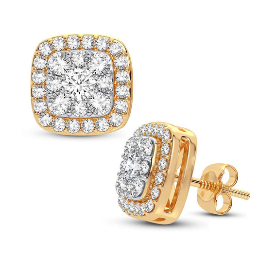 14K 0.50CT DIAMOND EARRING - Solomon Jewelers