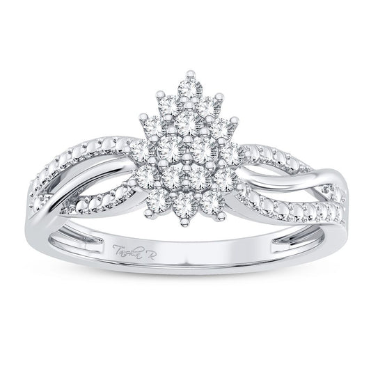 10K 0.20CT DIAMOND RING - Solomon Jewelers