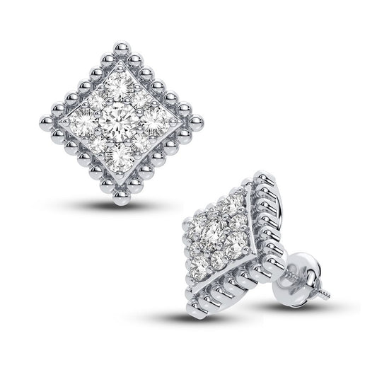 14K 0.62CT DIAMOND EARRING - Solomon Jewelers