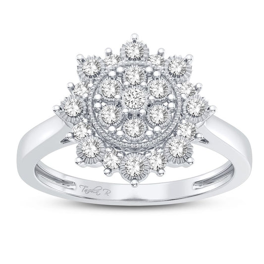10K 0.20CT DIAMOND RING - Solomon Jewelers
