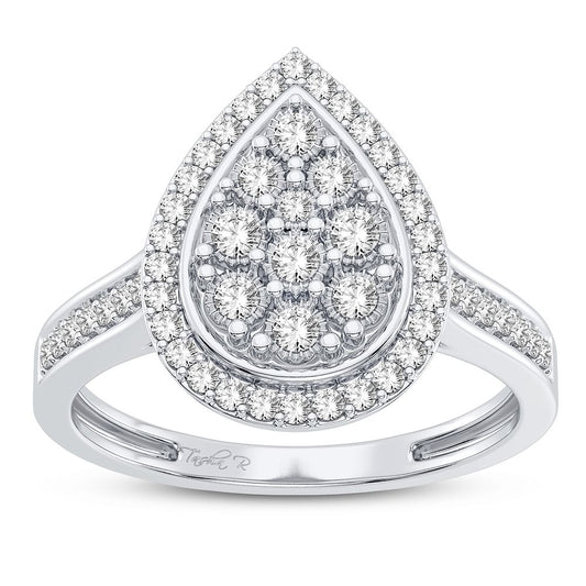 10K 0.10CT DIAMOND RING - Solomon Jewelers