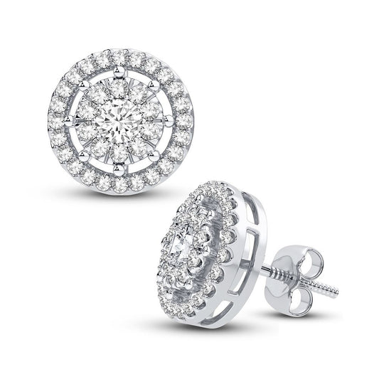 14K 1.00CT DIAMOND EARRING - Solomon Jewelers