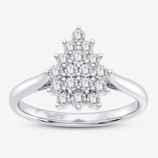 10K 0.07CT DIAMOND RING - Solomon Jewelers