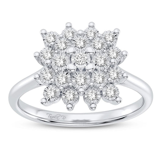 10K 0.17CT DIAMOND RING - Solomon Jewelers