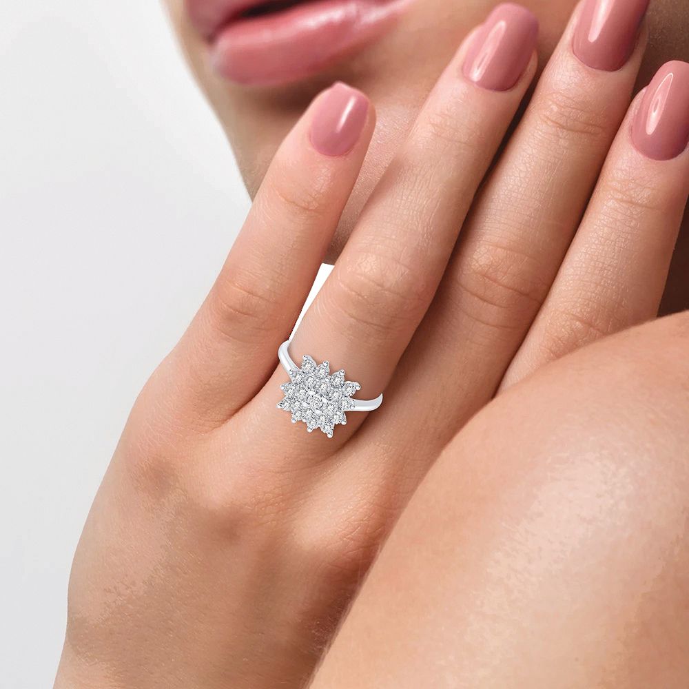 10K 0.17CT DIAMOND RING - Solomon Jewelers