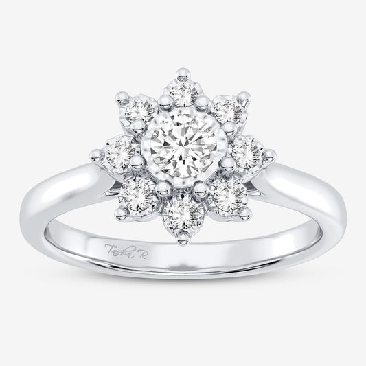 10K 0.10CT DIAMOND RING - Solomon Jewelers