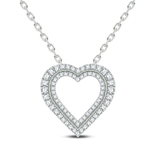 10K 0.75CT DIAMOND PENDANT - Solomon Jewelers