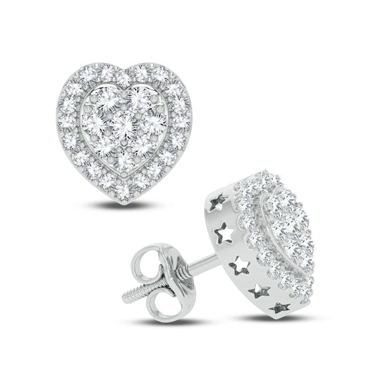 10K 0.75CT DIAMOND EARRING - Solomon Jewelers