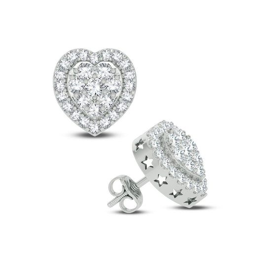 10K 1.50CT DIAMOND EARRING