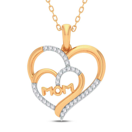 10K 0.13ct Diamond Pendant - Solomon Jewelers