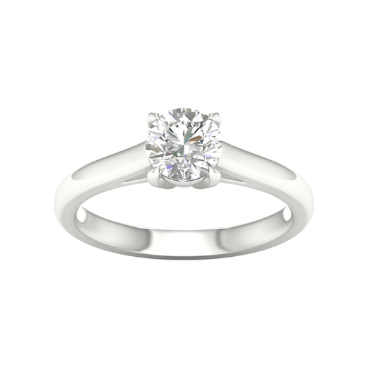 14K  1.00ct Certified Lab Grown Diamond Ring ( IGI Certified ) - Solomon Jewelers
