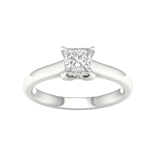 14K 1.00CT Certified Lab Grown Diamond Ring ( IGI Certified ) - Solomon Jewelers