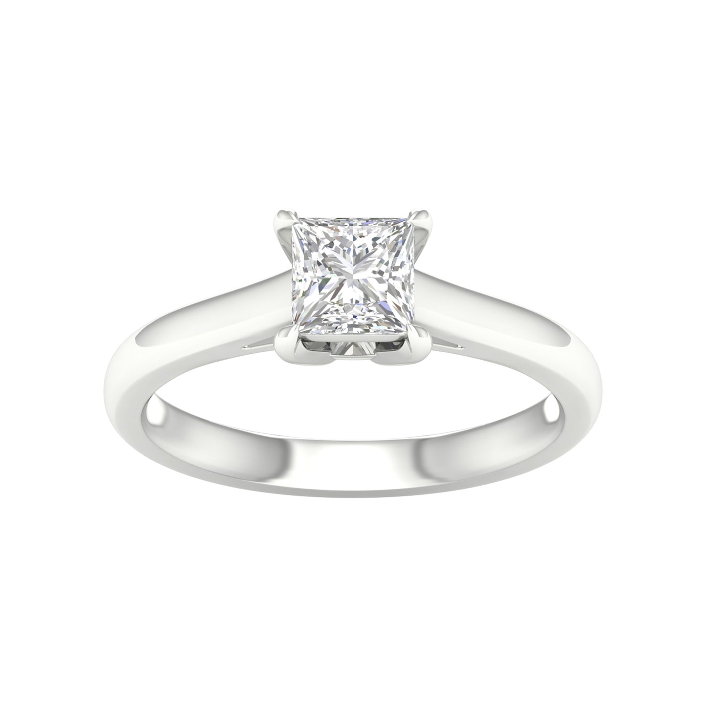14K 1.50CT Certified Lab Grown Diamond Ring ( IGI Certified ) - Solomon Jewelers