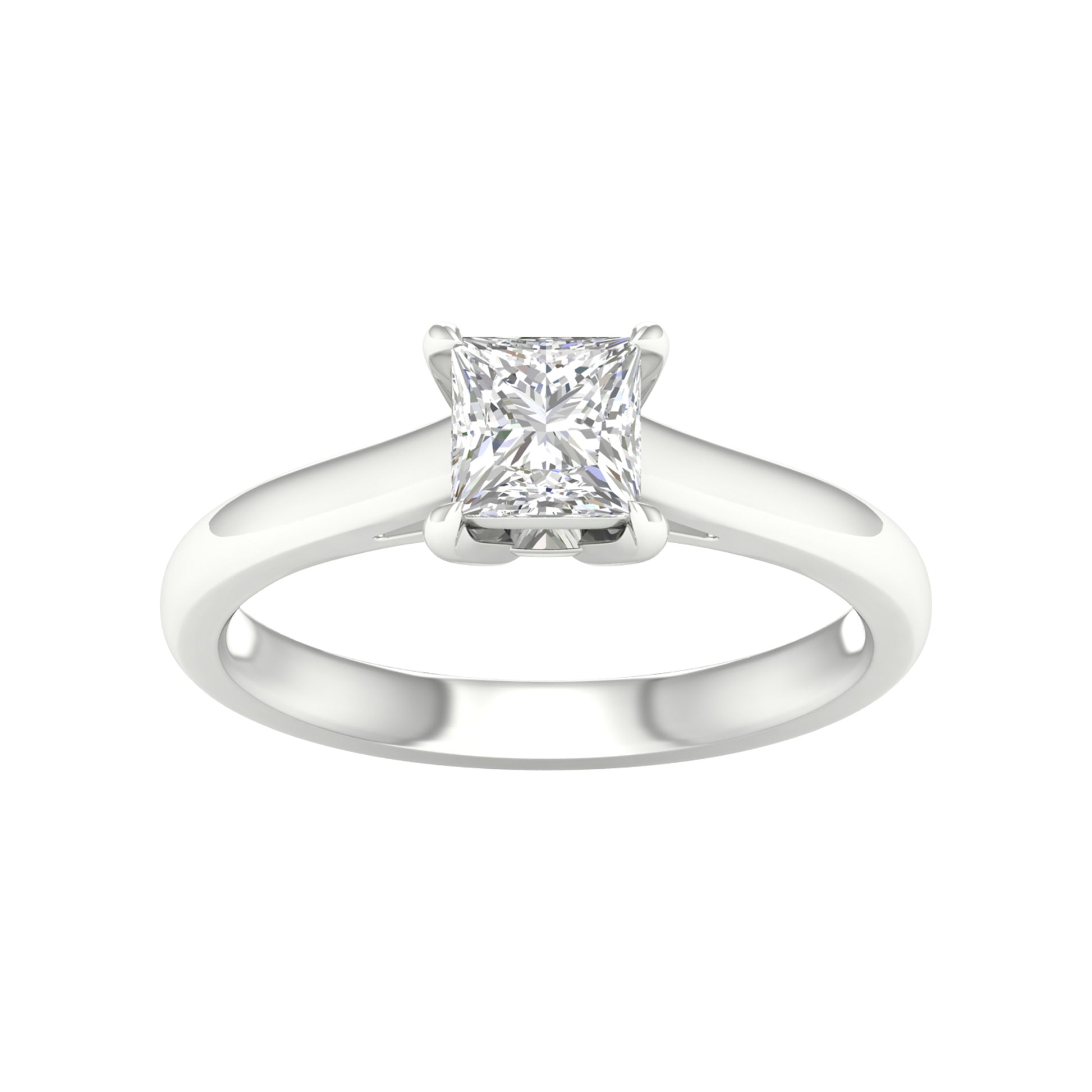 14K 1.50CT Certified Lab Grown Diamond Ring ( IGI Certified ) - Solomon Jewelers