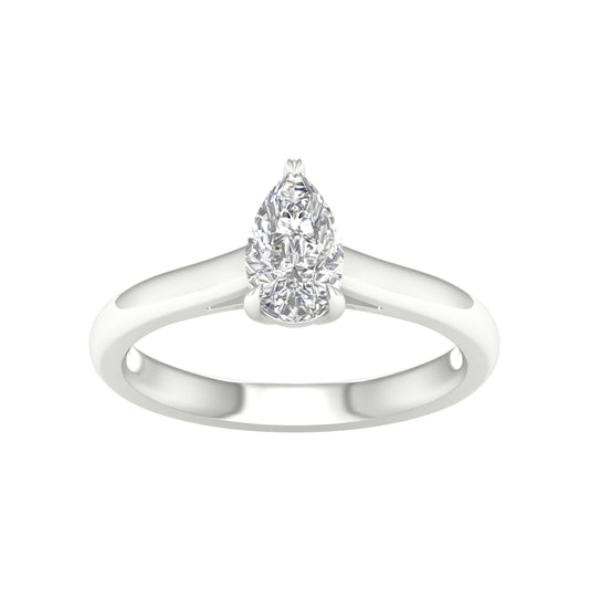 14K  0.75CT Certified Lab Grown Diamond Ring ( IGI Certified ) - Solomon Jewelers