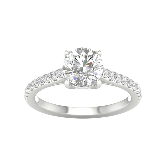 14K 1.75CT Certified Lab Grown Diamond Ring ( IGI Certified ) - Solomon Jewelers