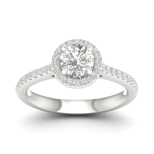 14K 1.25CT Certified Lab Grown Diamond Ring ( IGI Certified ) - Solomon Jewelers