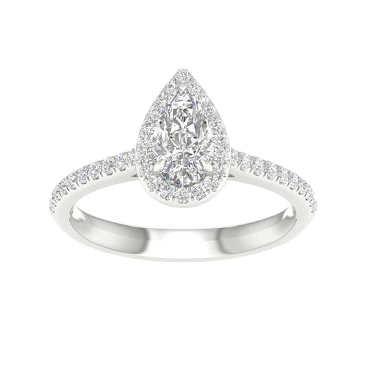 14K 1.00CT Certified Lab Grown Diamond Ring ( IGI Certified ) - Solomon Jewelers