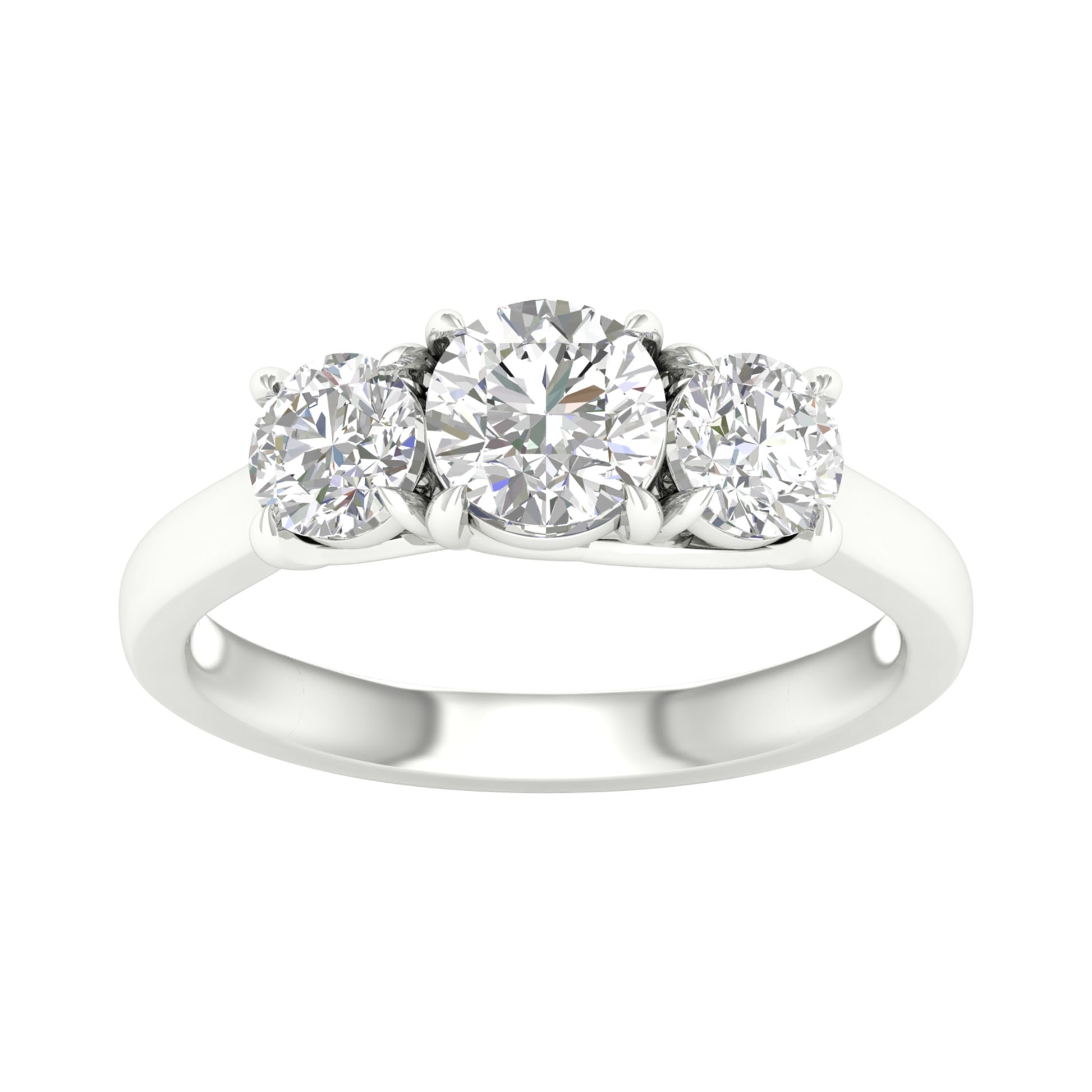 14K 2.00CT Certified Lab Grown Diamond Ring ( IGI Certified ) - Solomon Jewelers