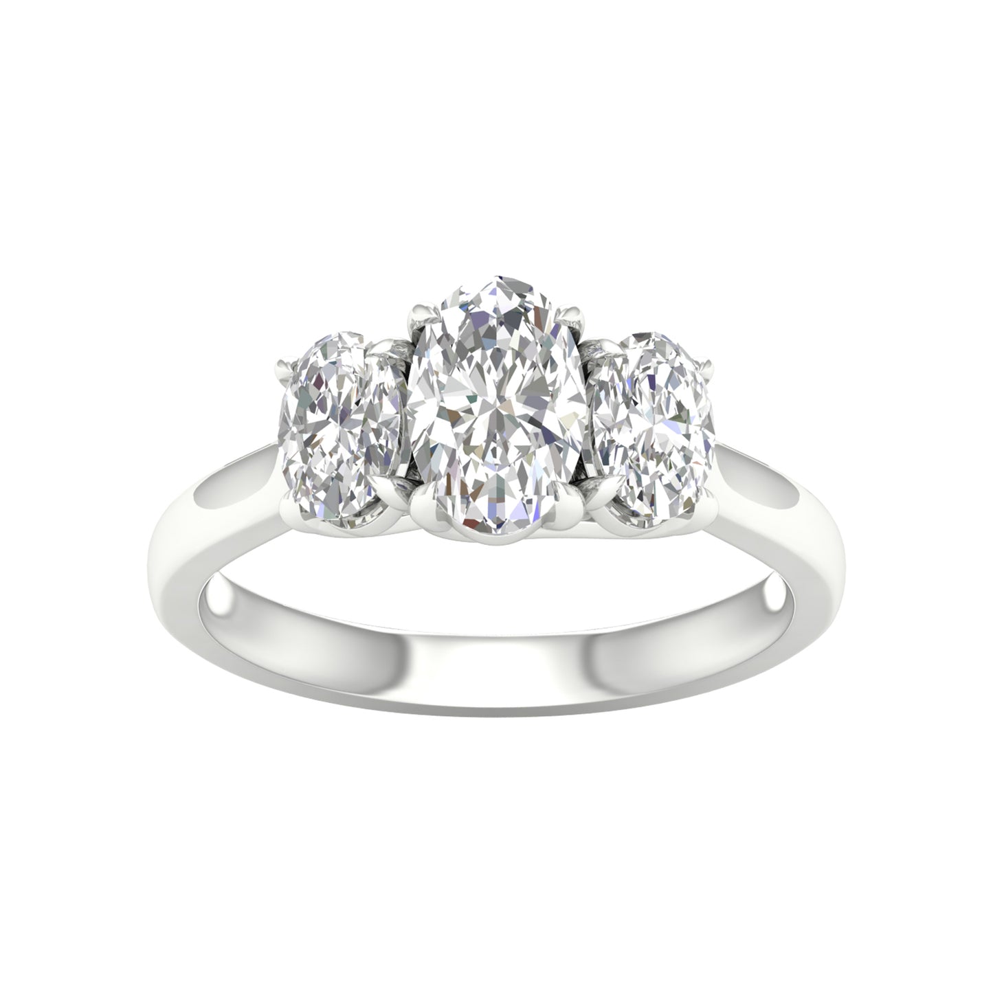 14K 2.00CT Certified Lab Grown Diamond Ring ( IGI Certified ) - Solomon Jewelers