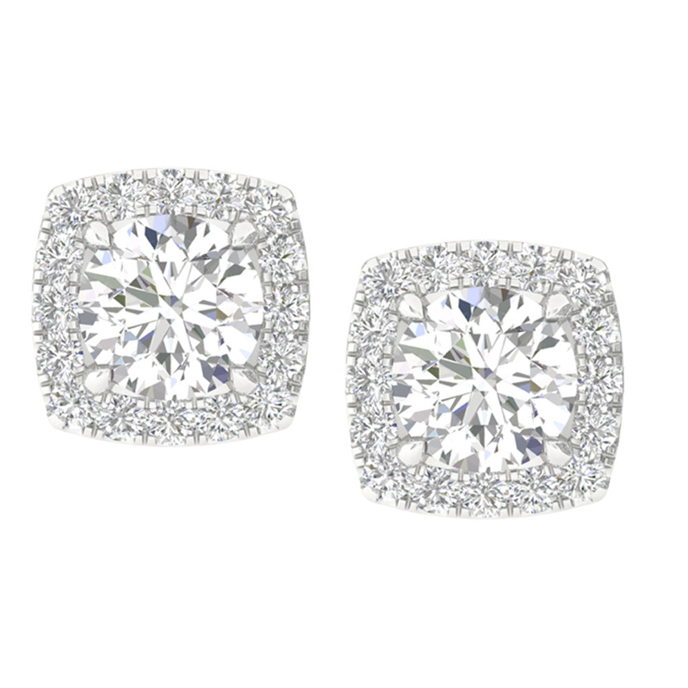 14K 1.16CT Lab Grown Earrings - Solomon Jewelers