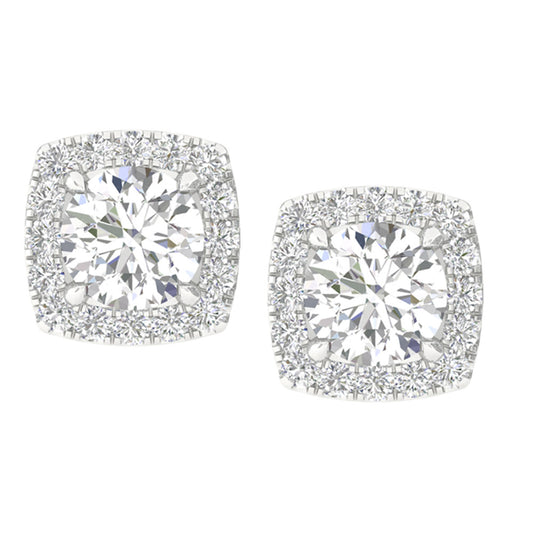 14K 1.16CT Lab Grown Earrings - Solomon Jewelers