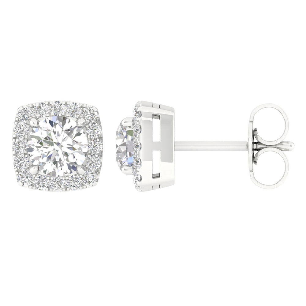 14K 1.16CT Lab Grown Earrings - Solomon Jewelers