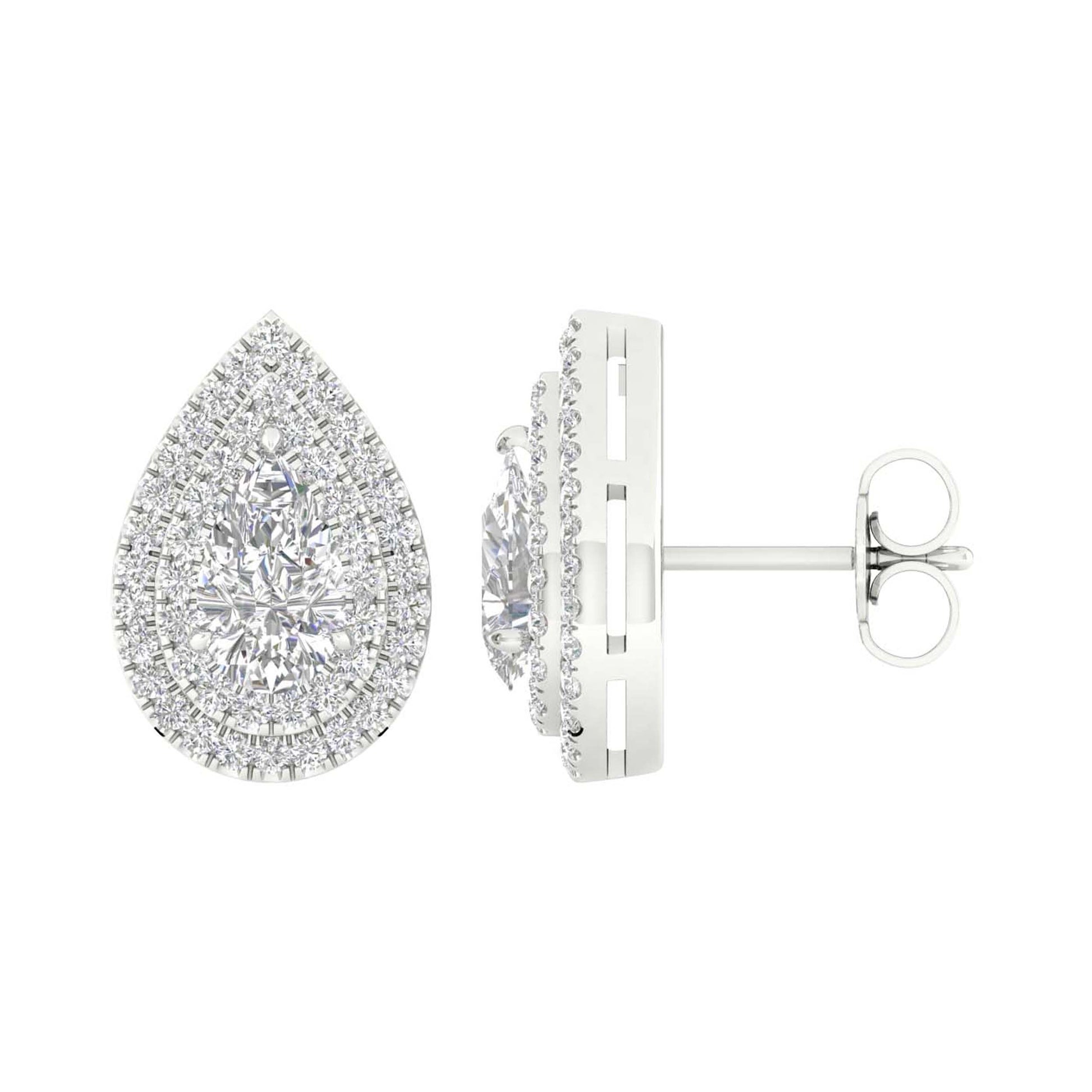 14K 2.25CT Lab Grown Earrings - Solomon Jewelers