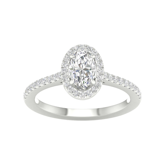 14K 1.25CT Certified Lab Grown Diamond Ring ( IGI Certified ) - Solomon Jewelers
