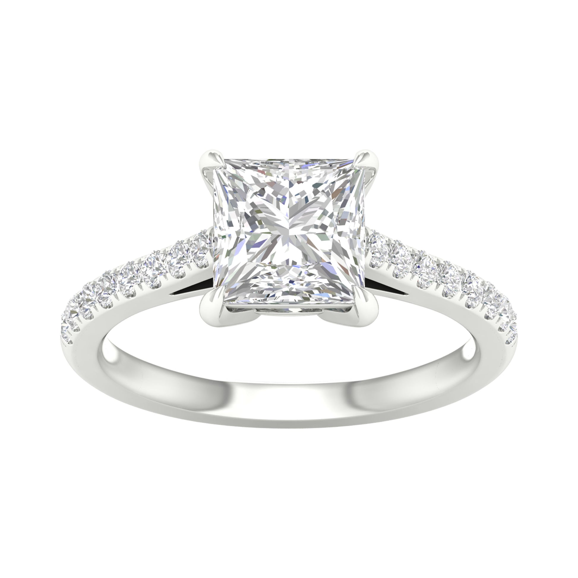14K 2.25CT Certified Lab Grown Diamond Ring ( IGI Certified ) - Solomon Jewelers