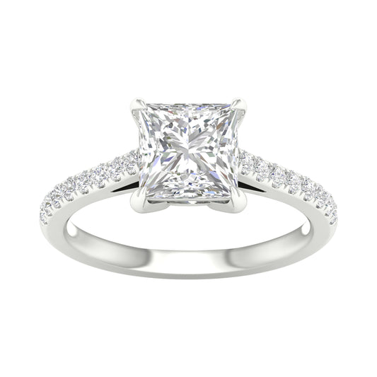 14K 2.25CT Certified Lab Grown Diamond Ring ( IGI Certified ) - Solomon Jewelers