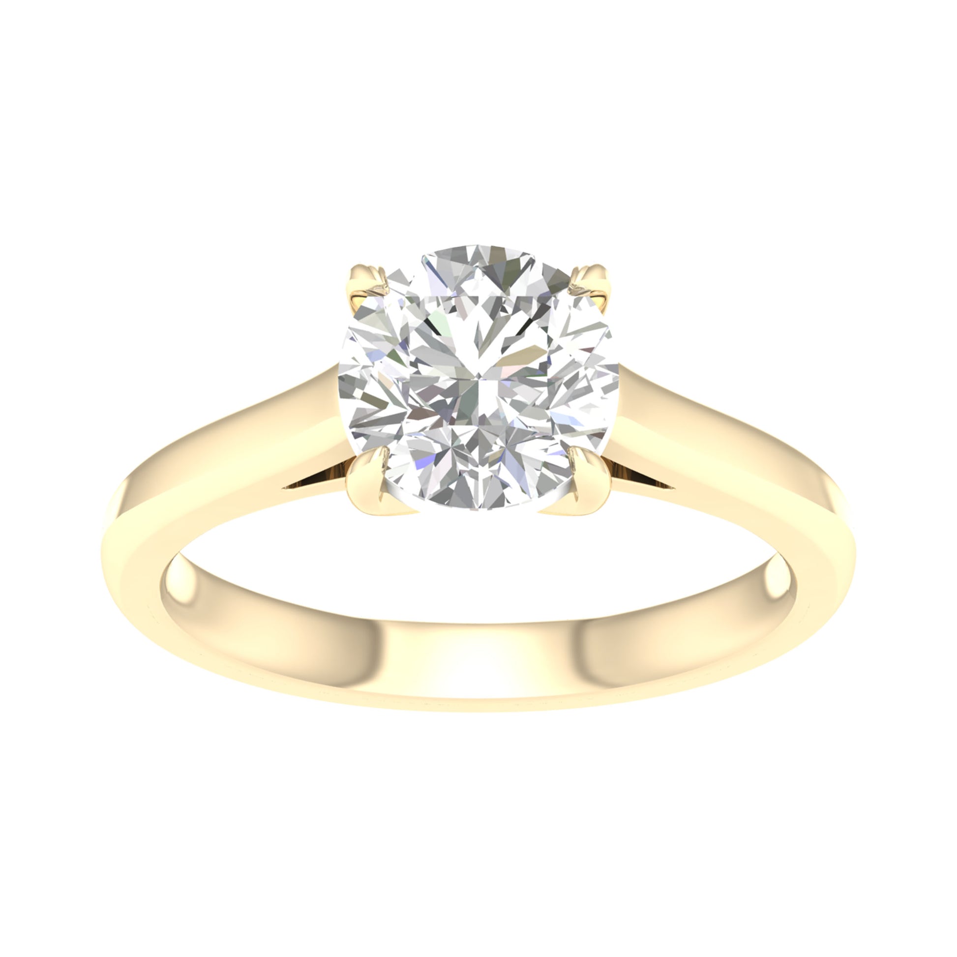 14K 2.00CT  Lab Diamond Ring - Solomon Jewelers