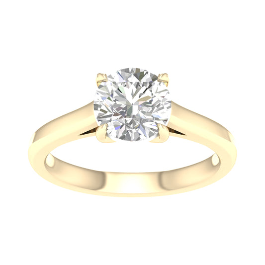14K 2.00CT  Lab Diamond Ring - Solomon Jewelers