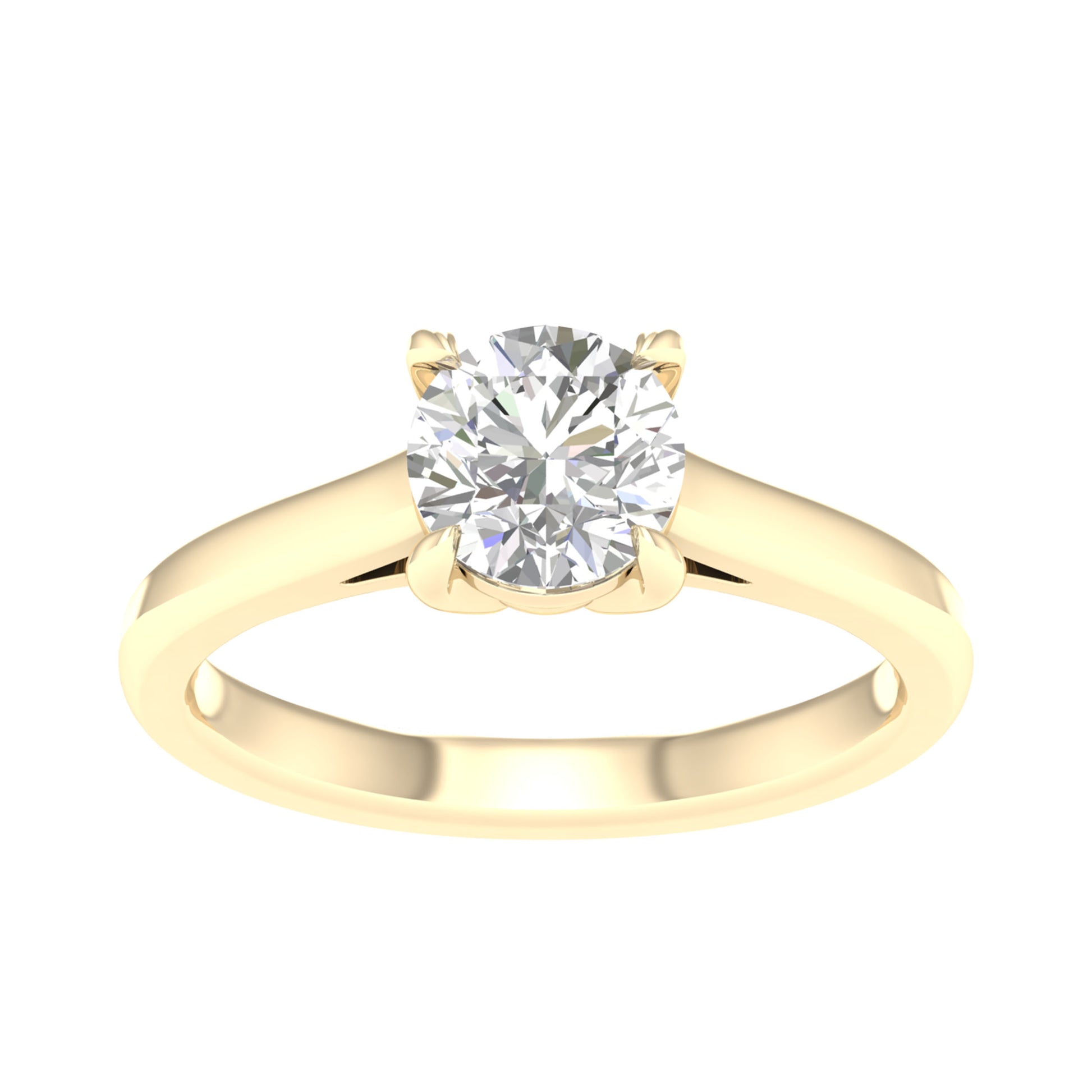 14K 1.50CT  Certified Lab Grown Diamond Ring ( IGI Certified ) - Solomon Jewelers
