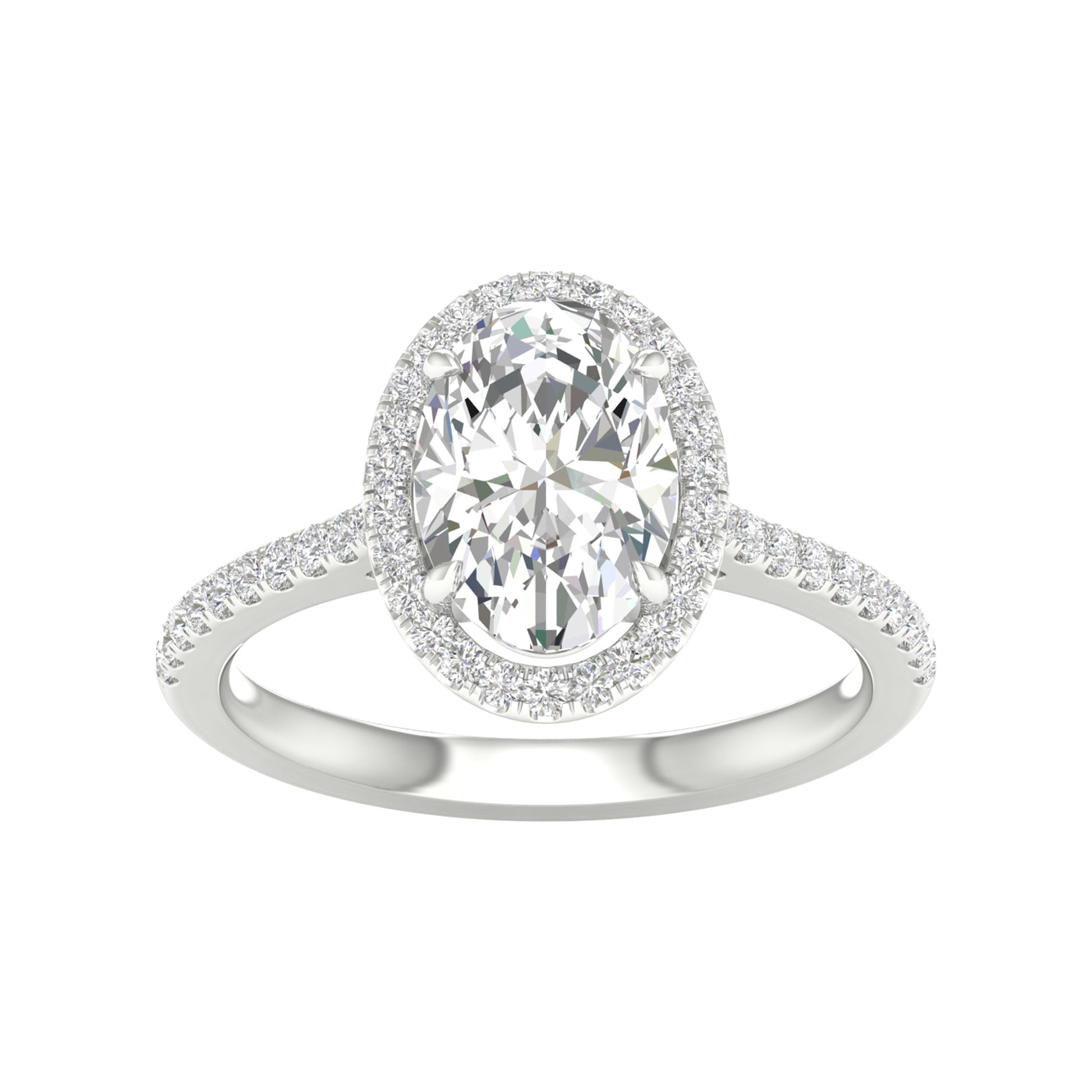 14K 2.25CT Certified Lab Grown Diamond Ring ( IGI Certified ) - Solomon Jewelers