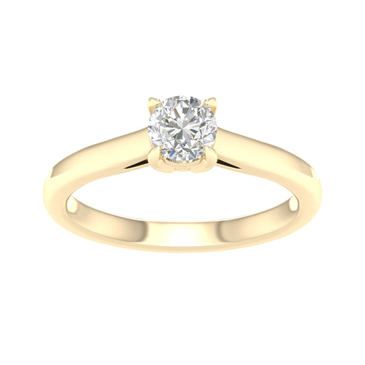 14K 0.50CT  Certified Lab Grown Diamond ( IGI Certified ) - Solomon Jewelers
