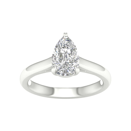 14K 1.50CT Certified Lab Grown Diamond Ring ( IGI Certified ) - Solomon Jewelers