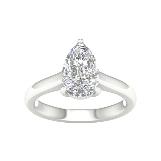 14K 2.00CT Certified Lab Grown Diamond Ring ( IGI Certified ) - Solomon Jewelers